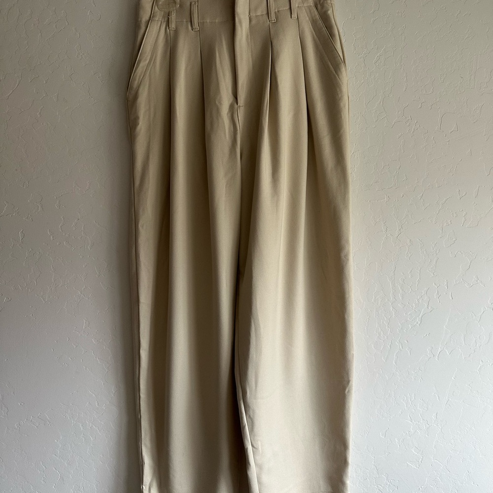 Free People Cream Jeans